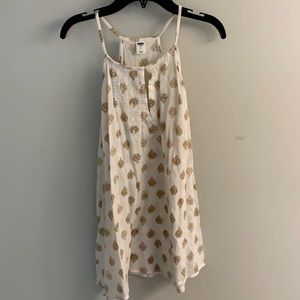 longline linen summer shirt